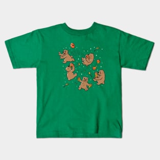 Honey Bears by Tobe Fonseca Kids T-Shirt